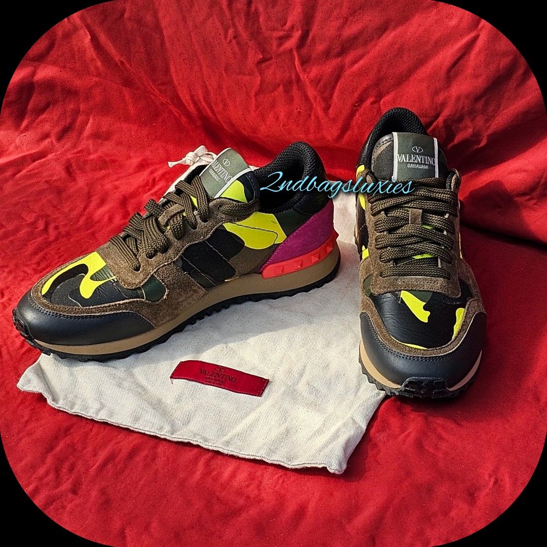 Women's valentino rockrunner trainers on sale