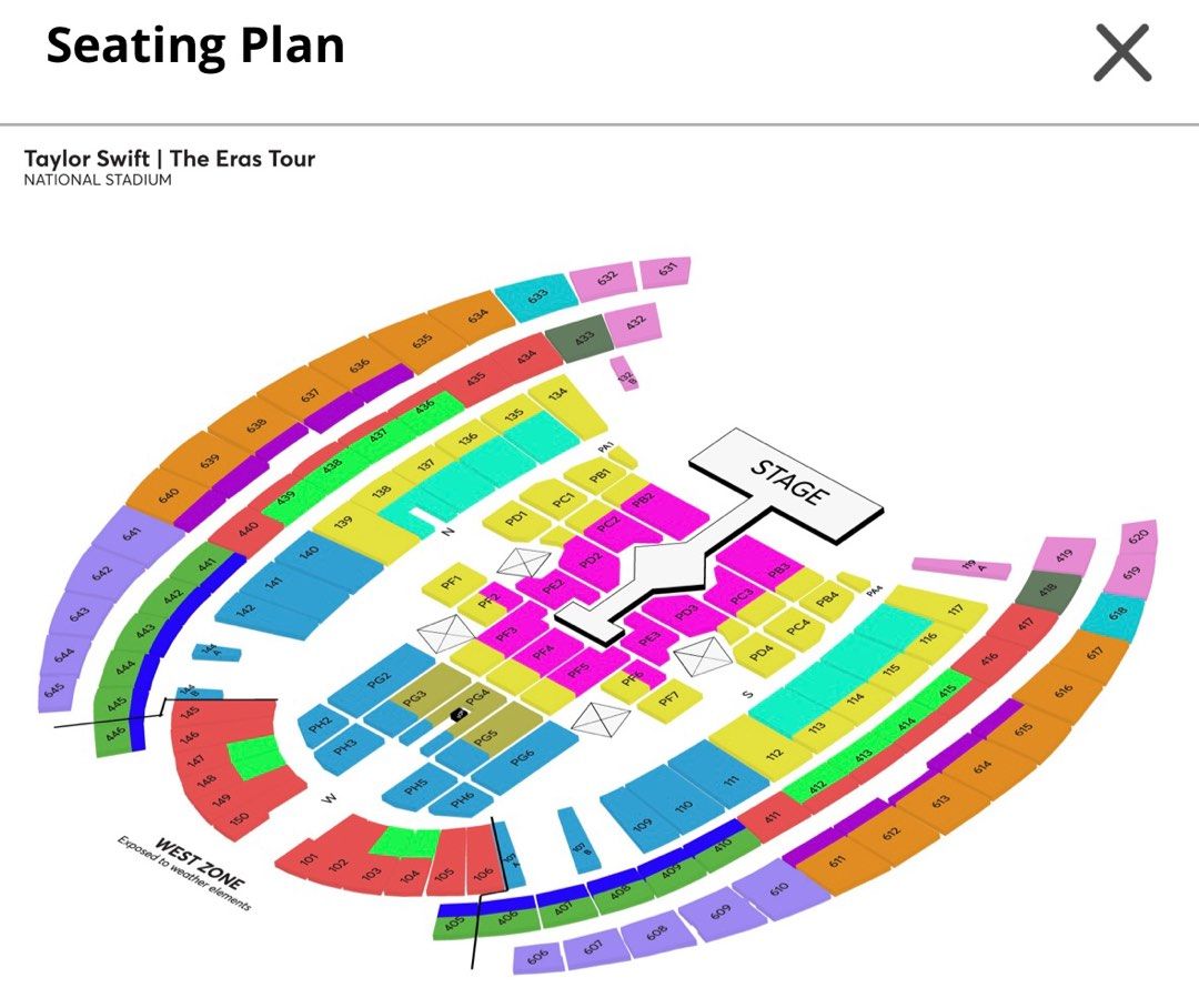 Cat 1, 8 Mar 2024 Taylor Swift Era Tour Singapore, Tickets & Vouchers