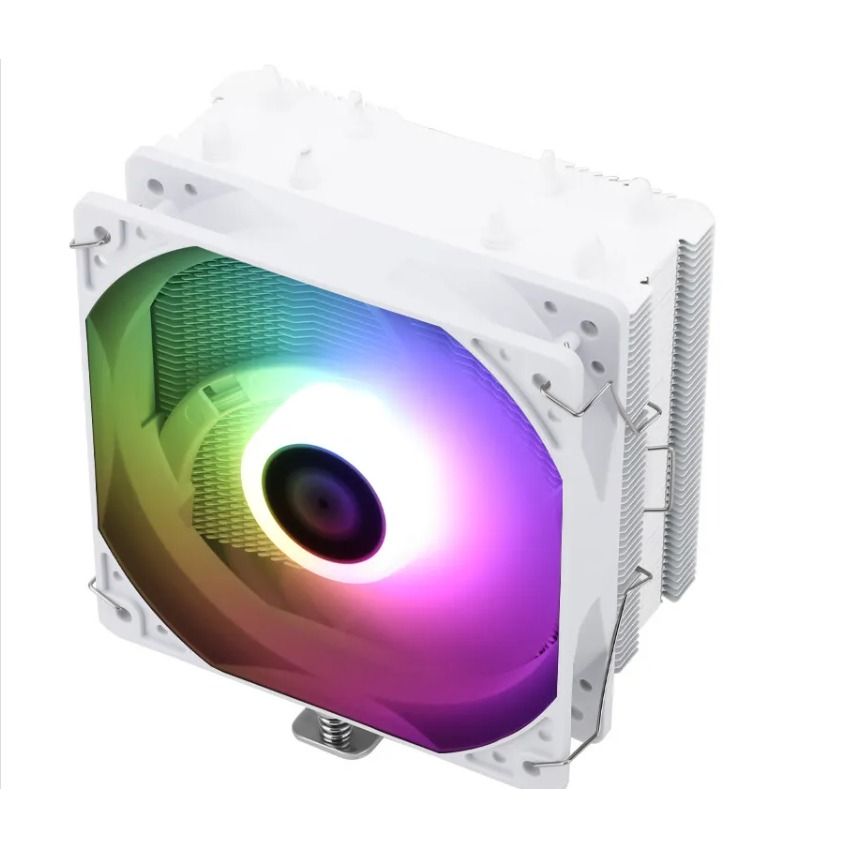 Thermalright Assassin X 120R Digital ARGB Black CPU Air Cooler, 2000RPM Speed,4 Heatpipes, 12cm Quiet PWM Fan CPU Cooler, Digital Screen Top Cover,for - View #3