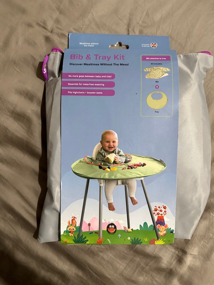 Tidy Tot Bib & Tray Kit, Babies & Kids, Nursing & Feeding, Weaning