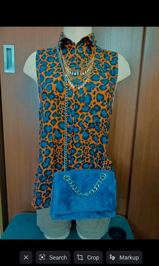 Topshop velvet bag sales