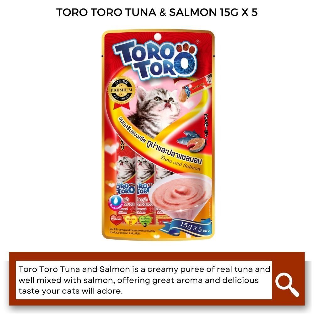 Toro Toro Cat Treats 8 Flavors 75g Cat Food Cat Treats Lickable
