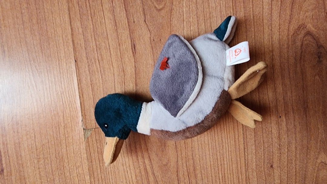 Ty Beanie Baby Jake the Mallard Duck Rare Item Apr 1997