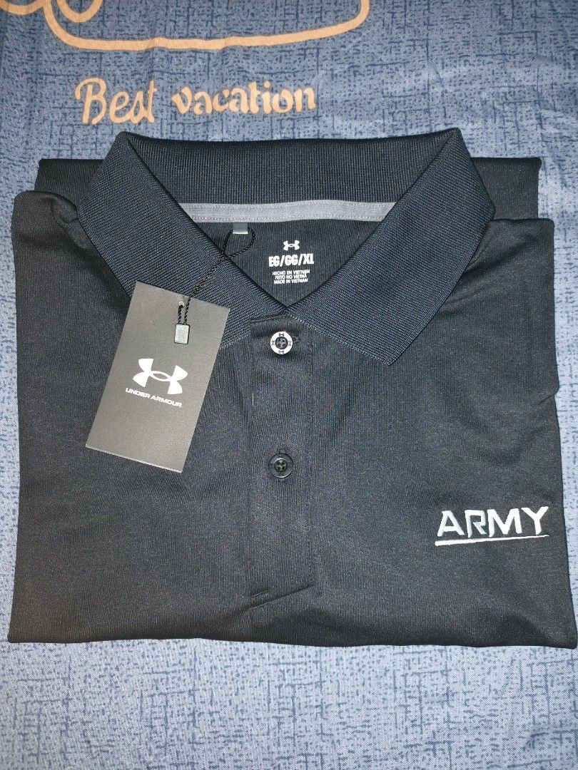 Under armour discount army polo