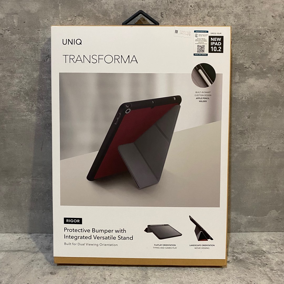 UNIQ Uniq Transforma Rigor Case Apple iPad (10.2") 2021/2020/2019 9th ...