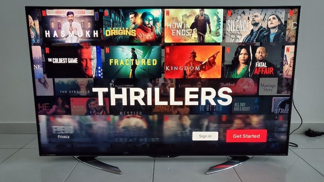 How to watch netflix clearance on sharp smart tv