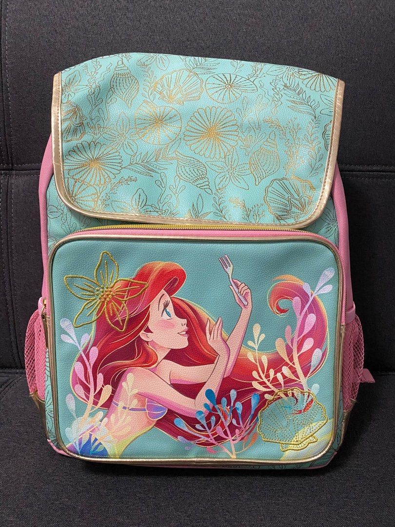 Used once only - The Little Mermaid Ariel Backpack (bought at Disney ...