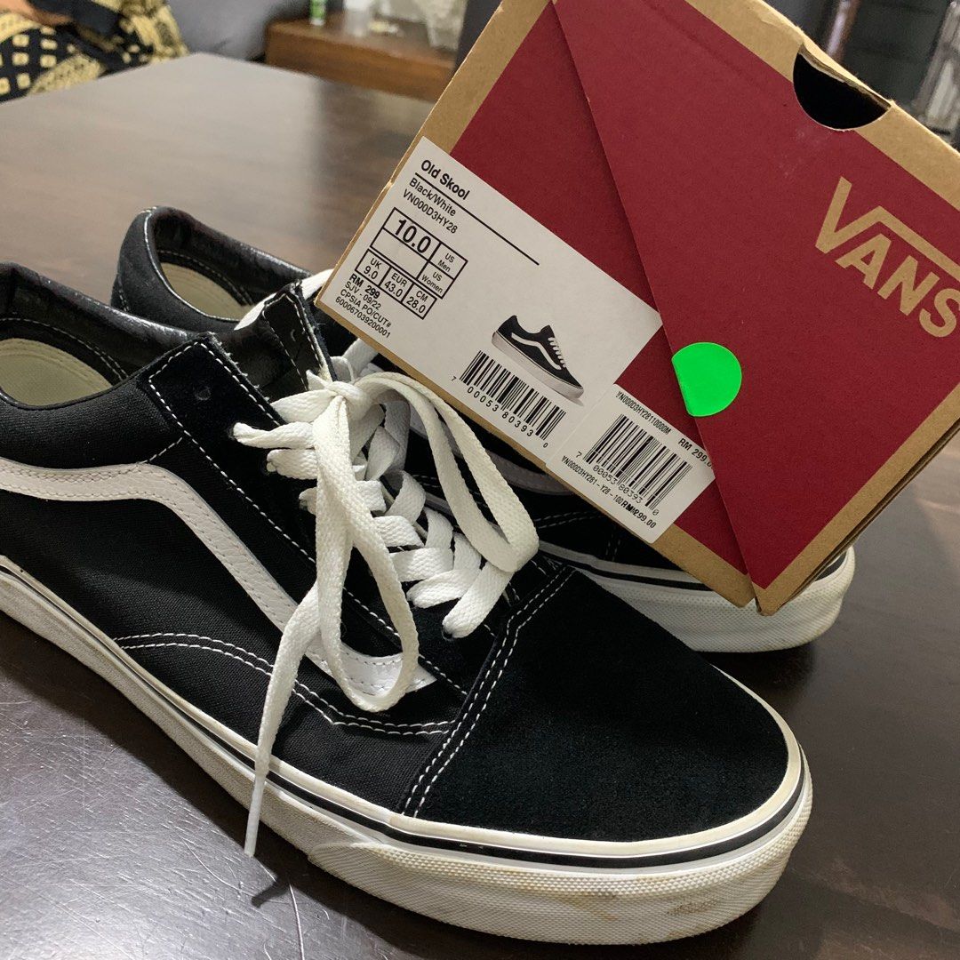 Vans for best sale men black
