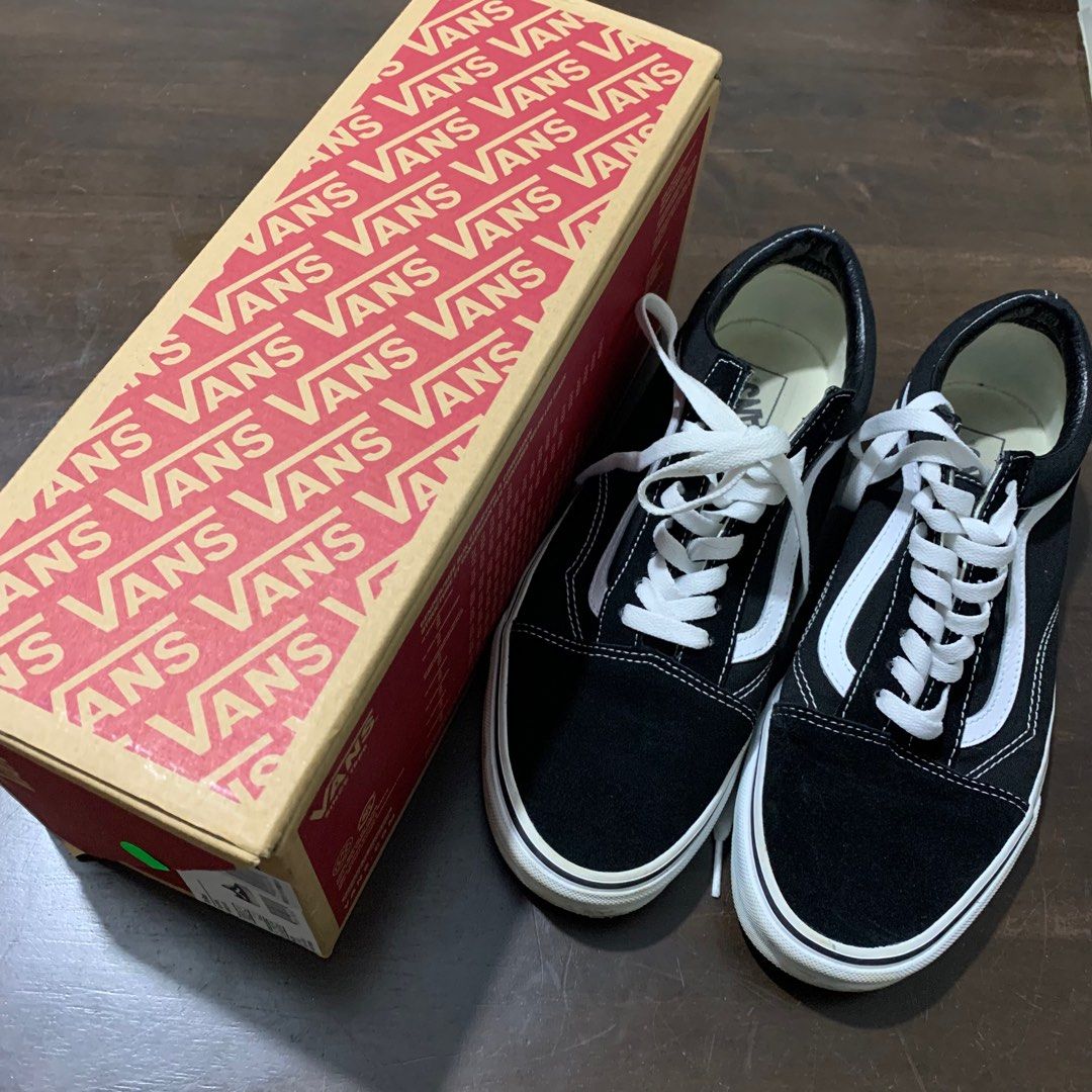 VANS MEN Black Men s Fashion Footwear Sneakers on Carousell
