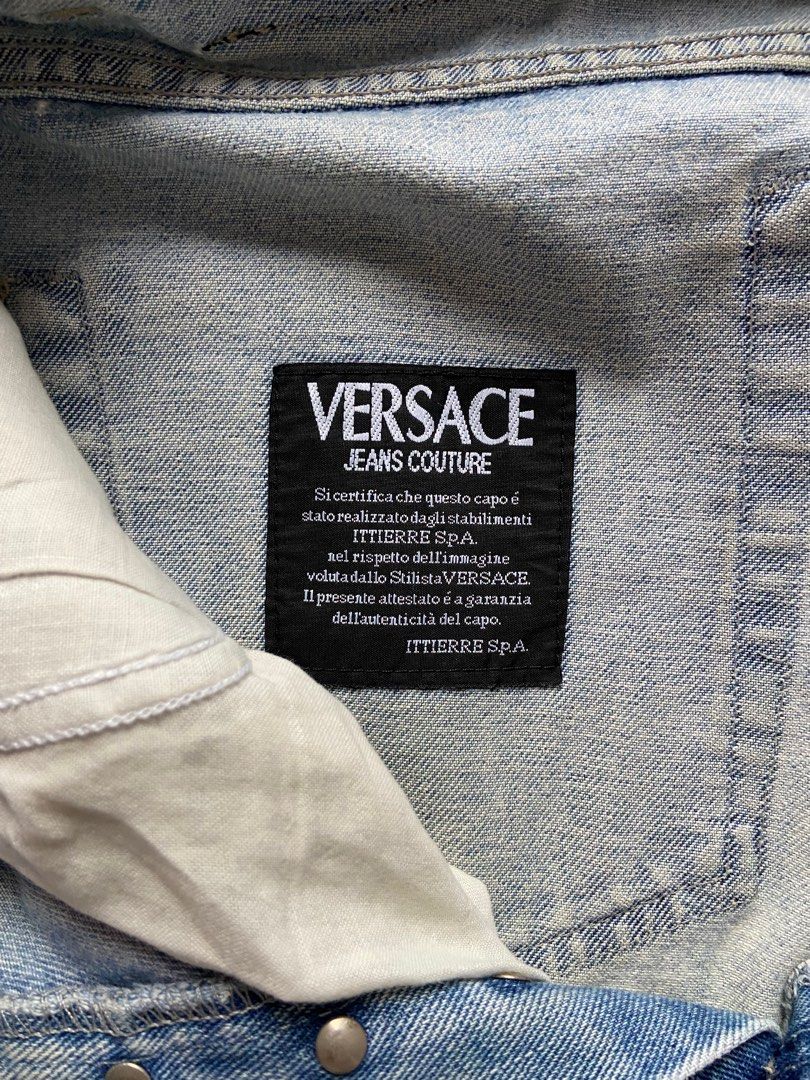 Versace Jeans Couture made in italy, Men's Fashion, Bottoms, Jeans
