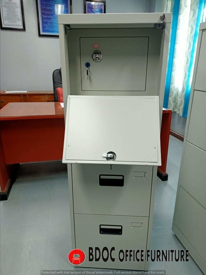 Vertical with Vault / Filing with safety lock / Office