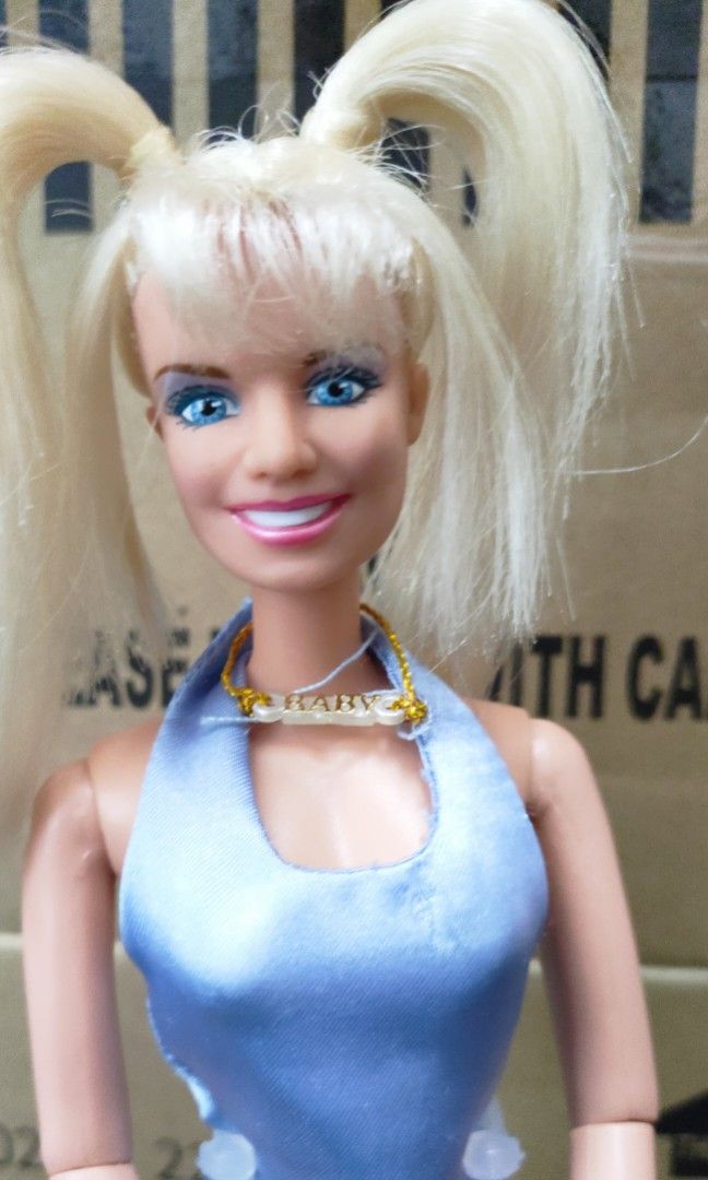 Vintage 1998 Spice Girl On Tour Emma Bunton Baby Spice Barbie Doll