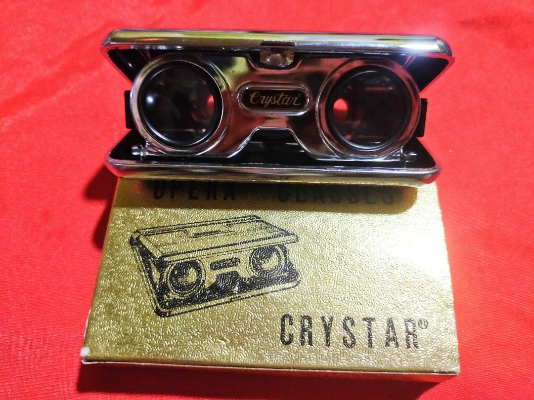 Vintage Opera glasses (CRYSTAR), Hobbies & Toys, Memorabilia