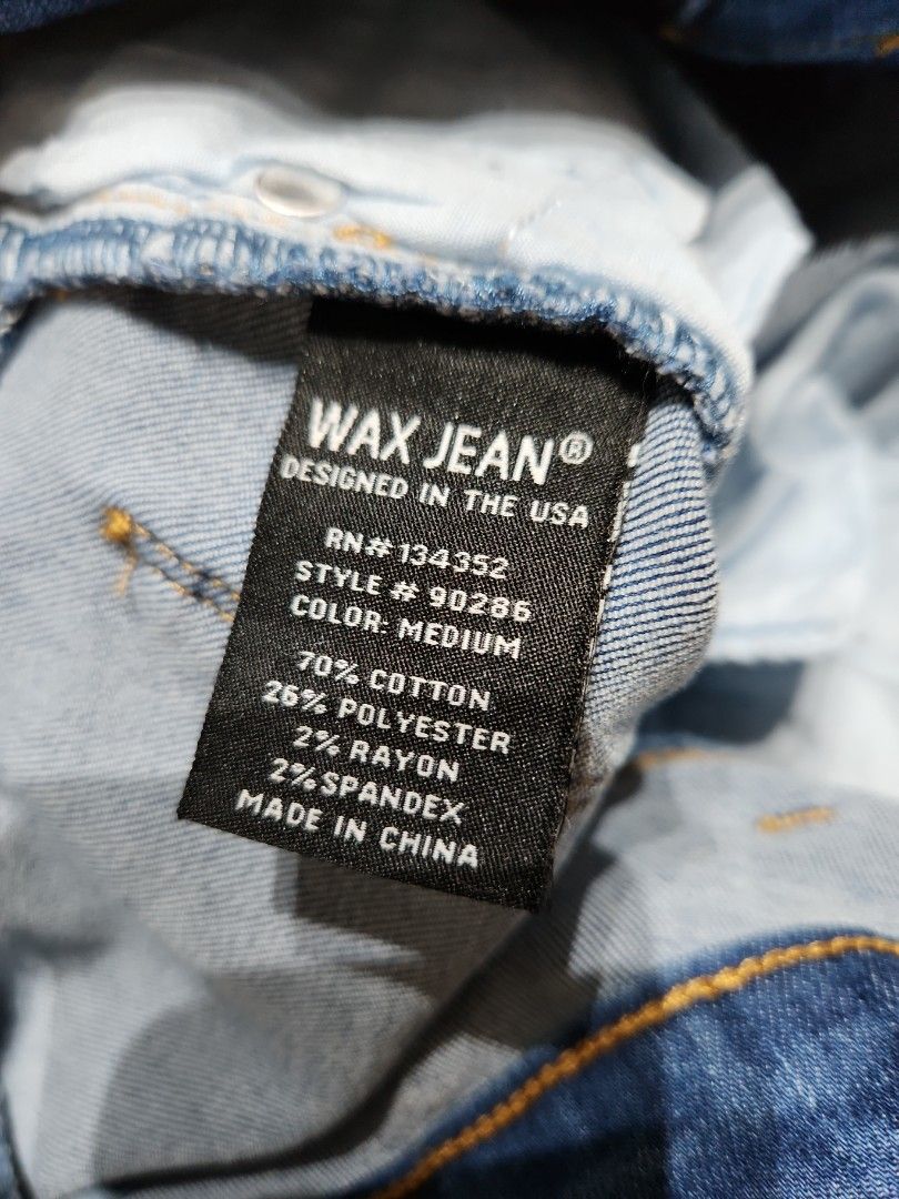 Wax jean 134352 outlet