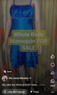 Whole body Manequin for Sale with FREE Dresses, Ring light