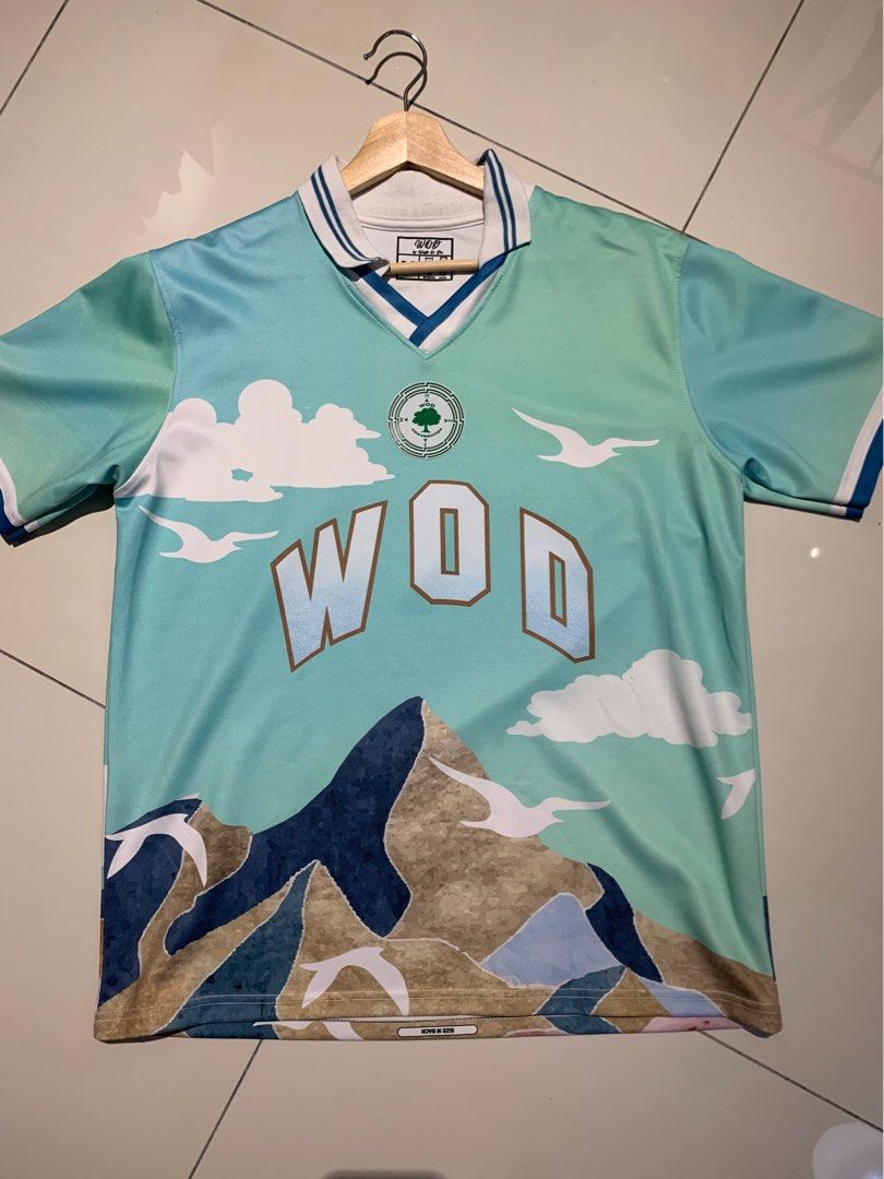 WOD Supply Retro Jersey Men s Fashion Activewear on Carousell