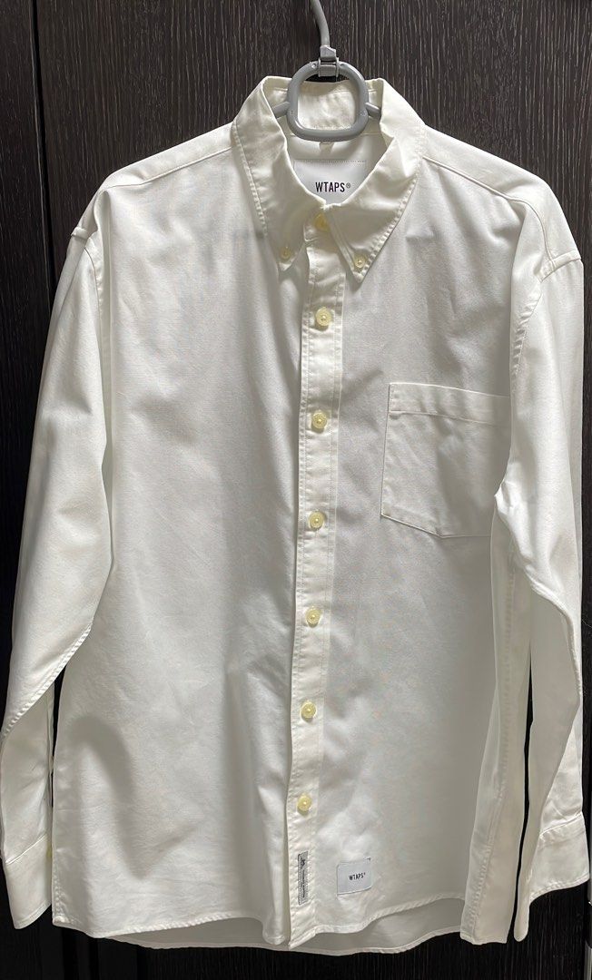 Wtaps x Thomas Mason shirt (size 02), 男裝, 上身及套裝, T