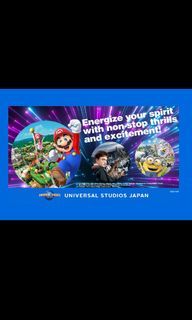 WTB - Universal Studios Japan (USJ) Express Pass 4 : Despicable Me: Minion Mayhem  1-2 tickets for 29 Nov 2023