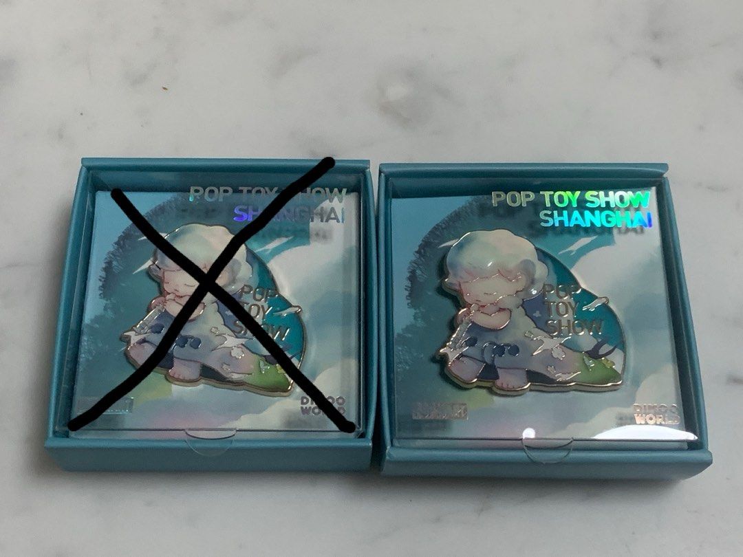 wts popmart shanghai pts dimoo badge, Hobbies & Toys, Toys & Games on ...