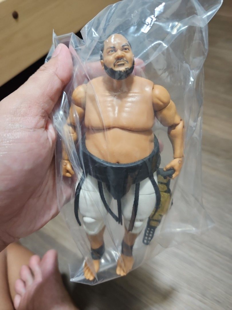 WWE Elite Yokozuna with belt, Hobbies & Toys, Toys & Games on Carousell