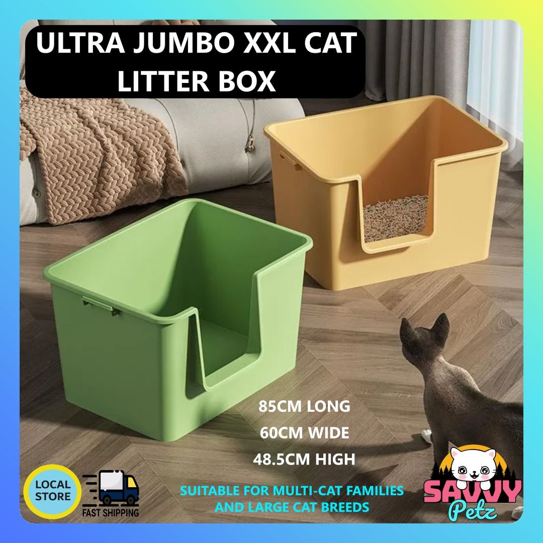 Biggest cat litter box online