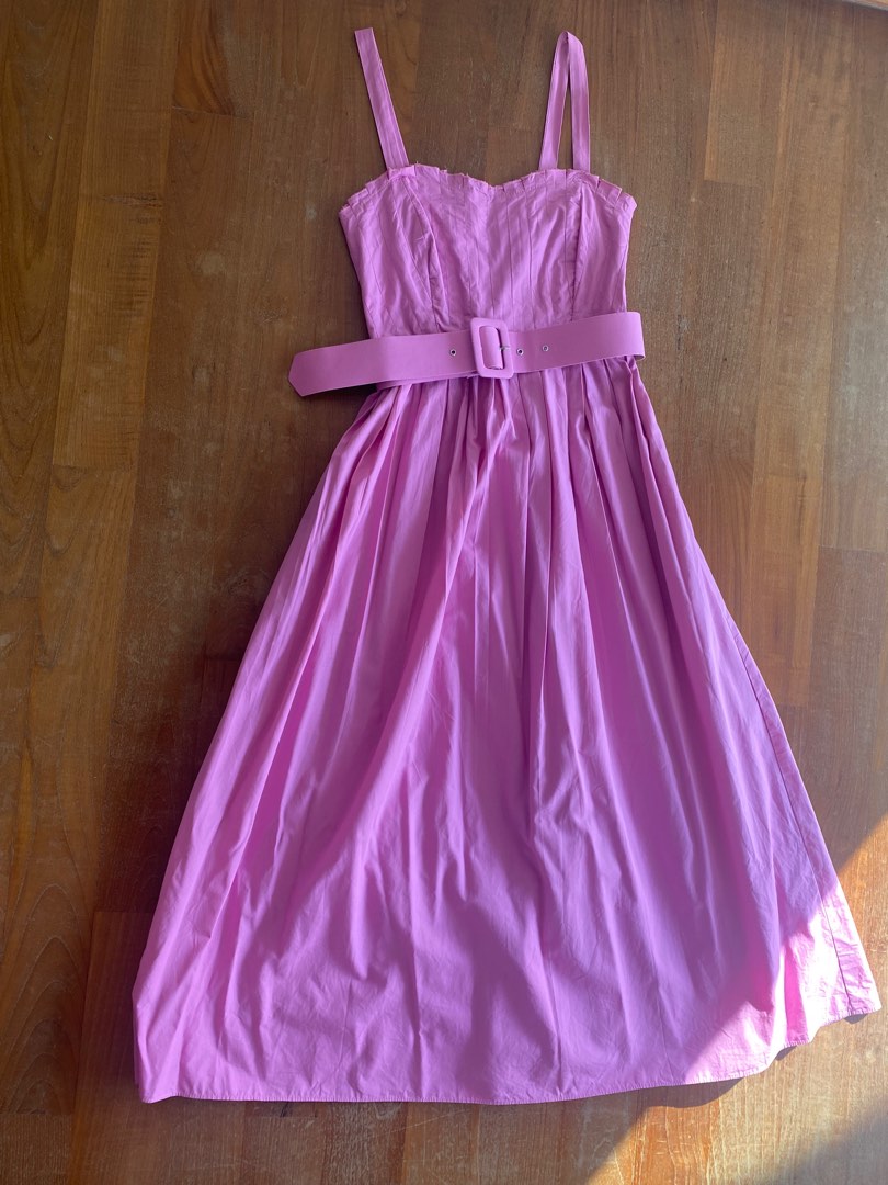 Zara Barbie pink dress, Women's Fashion, Dresses & Sets, Dresses