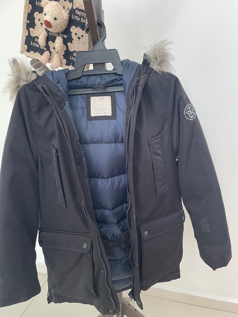 Zara boys new arrivals winter jacket