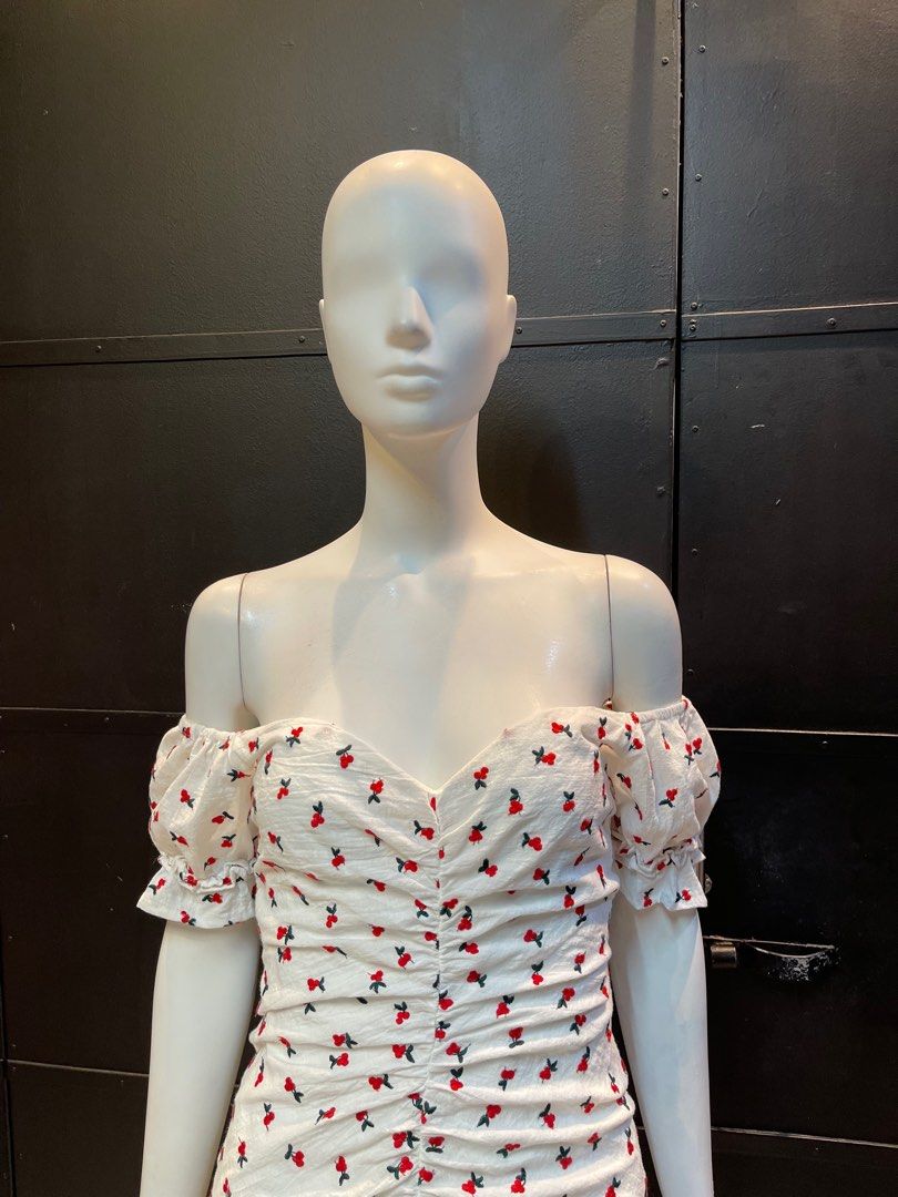 ZARA EMBROIDERED CHERRY MINI DRESS, Women's Fashion, Dresses & Sets