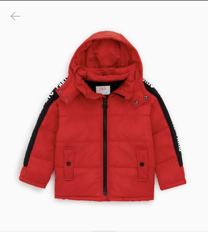 Zara kids puffer jacket, Babies & Kids, Babies & Kids Fashion on Carousell