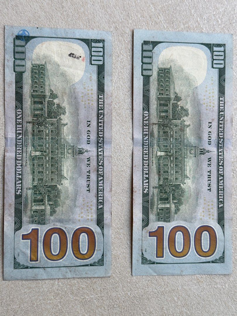 美金100$ 4條8（8888）, 興趣及遊戲, 收藏品及紀念品, 錢幣- Carousell