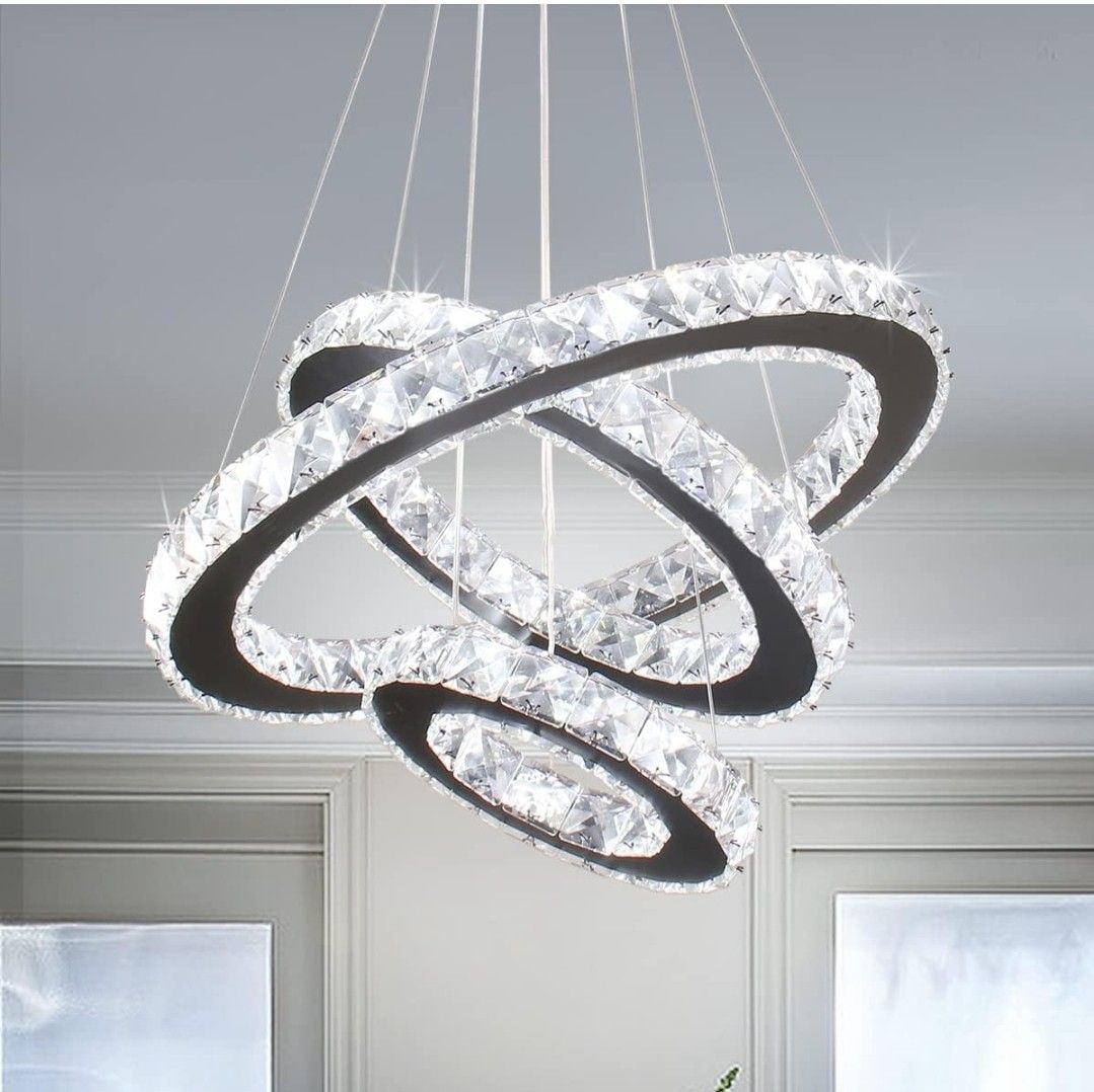 Adjustable Modern Led Ceiling -Fan with Light E27-Bedroom Living Rooms Fan  Lamps