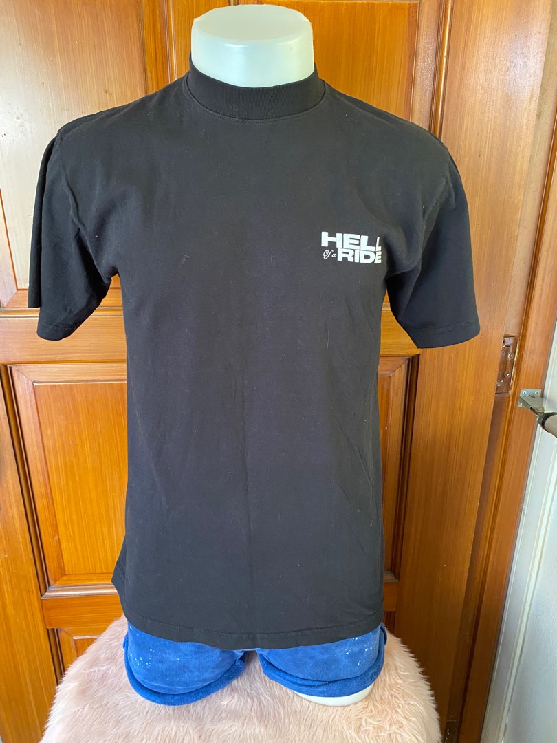 #1691 Hell Ride ( S), Men's Fashion, Tops & Sets, Tshirts & Polo Shirts ...