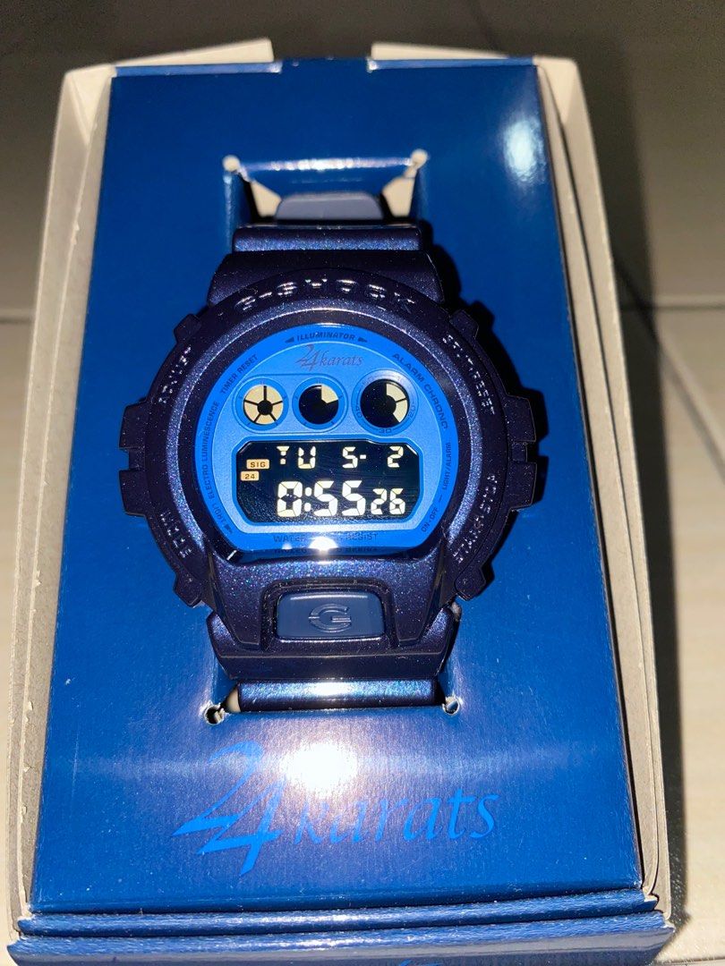 G Shock 24karats Original blue Men s Fashion Watches