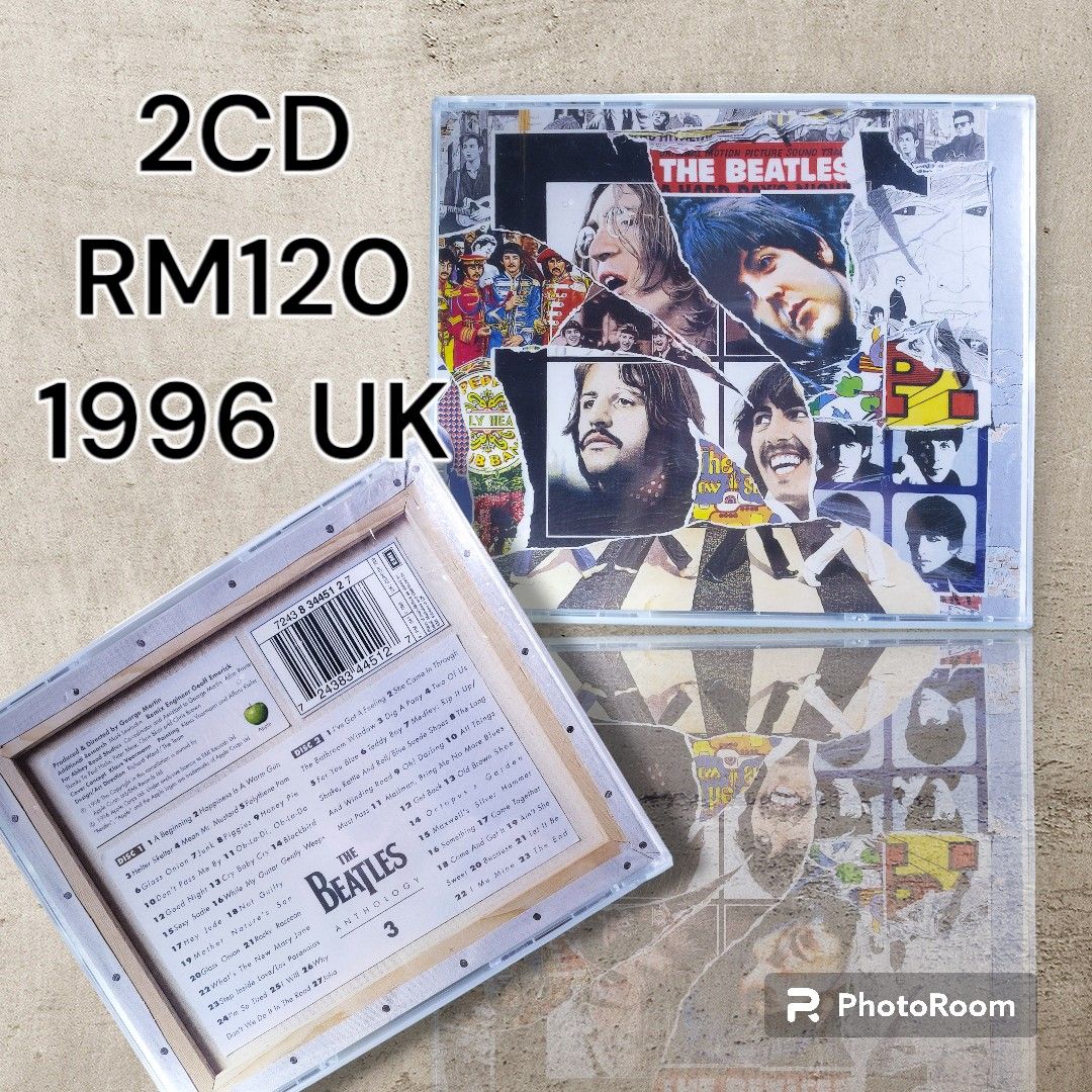 2CD double cd / 1996 UK - THE BEATLES ANTHOLOGY 3, Hobbies & Toys