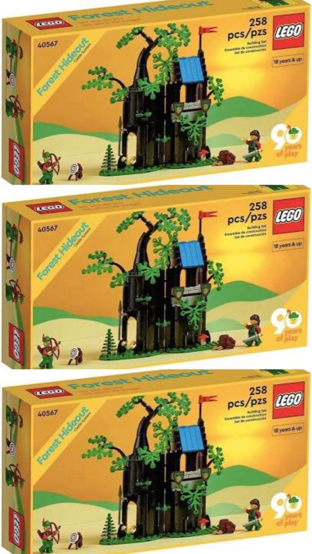 3x LEGO 40657 CASTLE FORESTMEN GWP Hobbies Toys Toys Games on Carousell