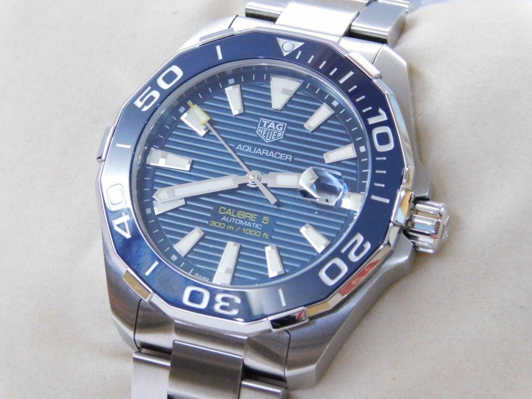 Tag heuer cheap aquaracer 43mm blue