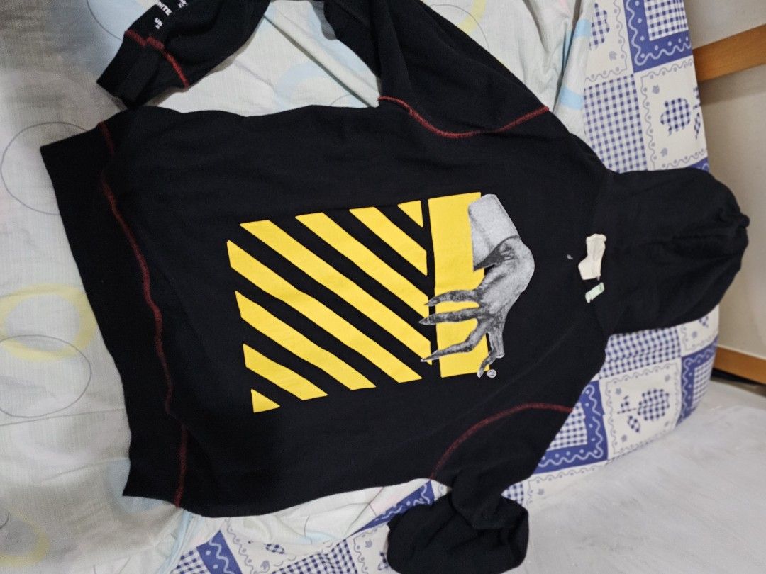 $400 sell offwhite x undercover雙面衛衣褸, 男裝, 上身及套裝, 衛衣