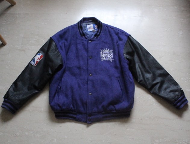 Authentic 90s Vintage Sacramento Kings Varsity jacket Men s Fashion Coats Jackets and Outerwear on Carousell