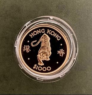 虎年精鑄金幣