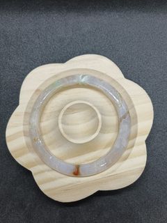 全新~微瑕~讓藏🌸櫻花瑪瑙細平安鐲🌸