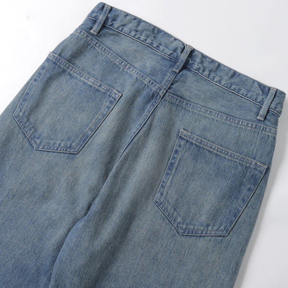 日本完售款23aw AURALEE SELVEDGE FADED LIGHT DENIM PANTS size4, 他