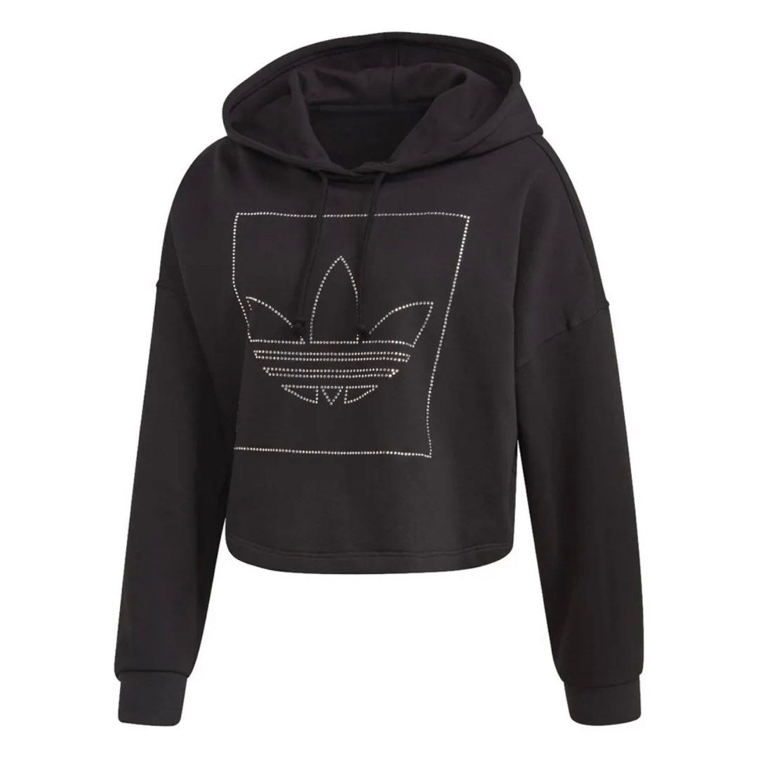 Adidas rhinestone hoodie deals