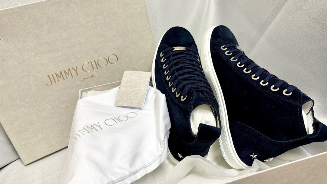 Jimmy choo colt discount high top trainers