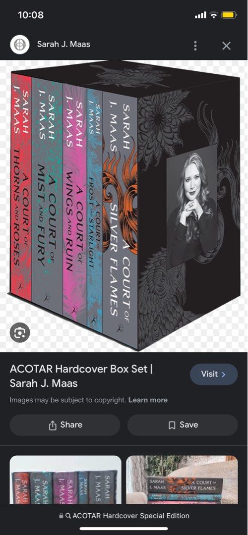WTB ACOTAR A court of thorns and roses hardcover set/ collectors