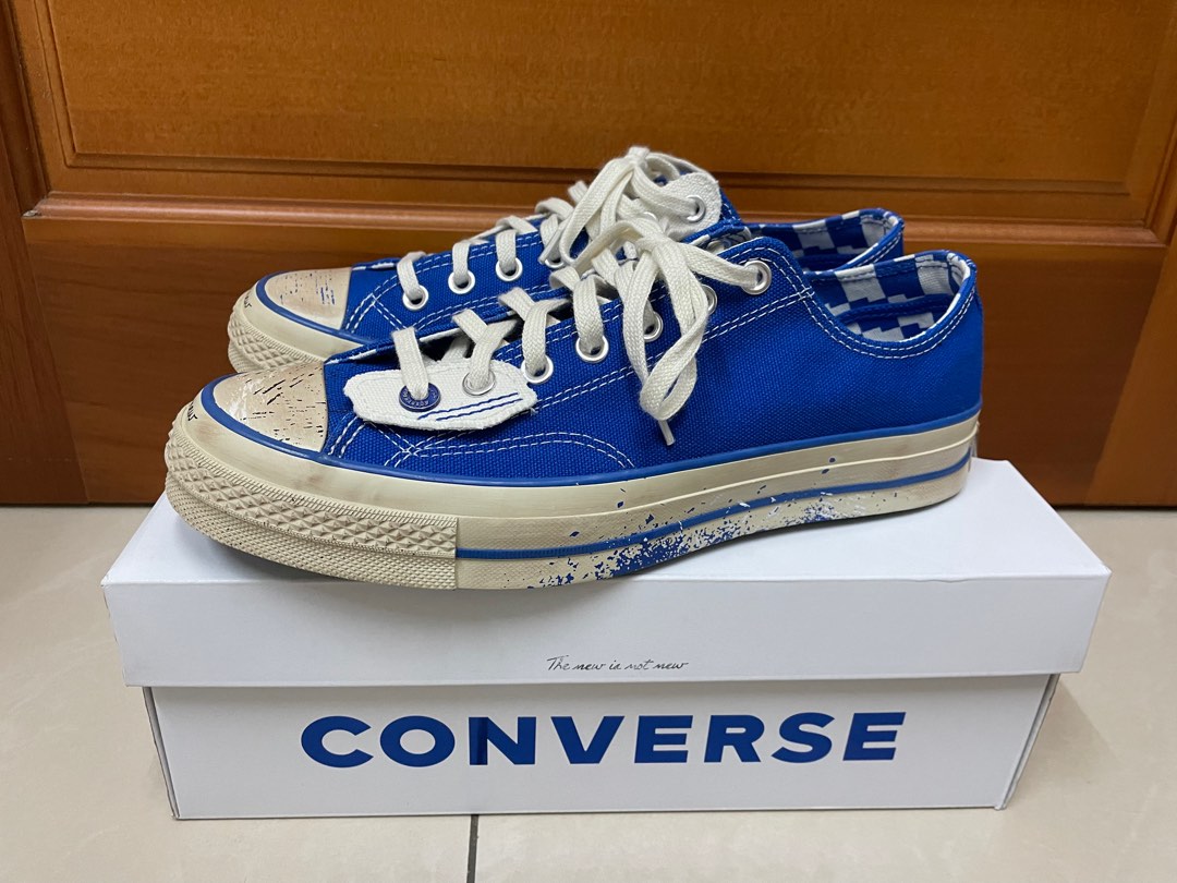 Ader error converse 低筒27.5cm, 他的時尚, 鞋, 休閒鞋在旋轉拍賣