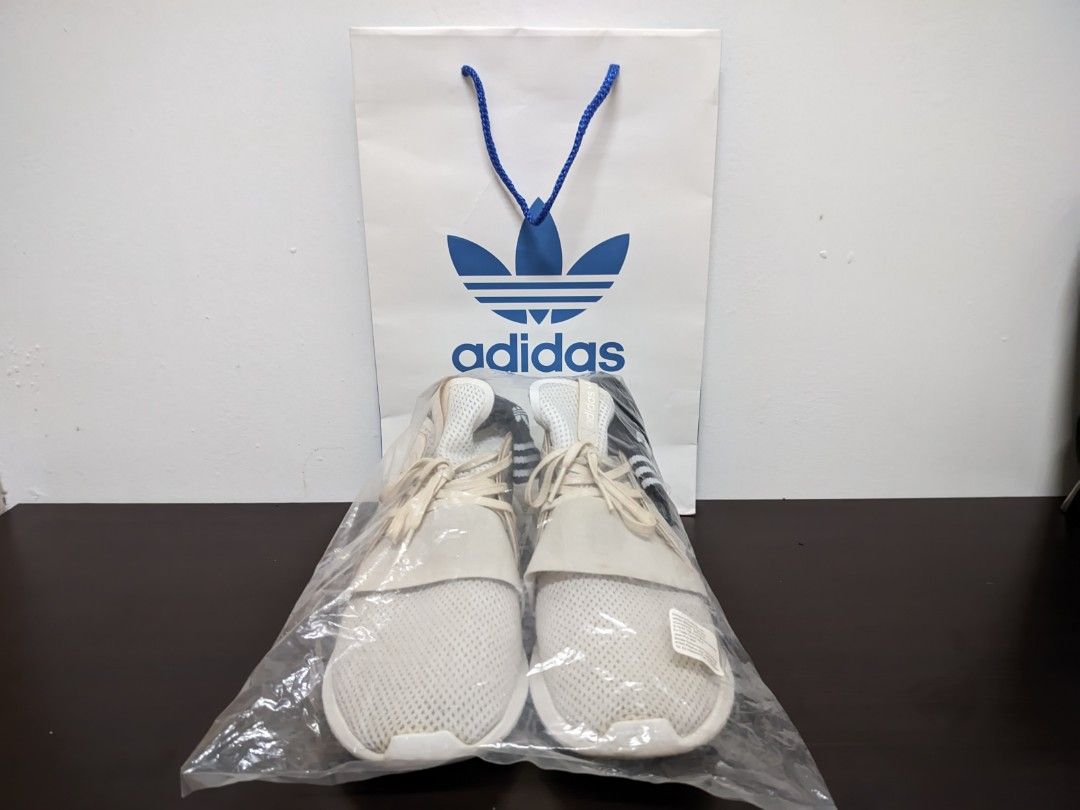 ADIDAS ORIGINALS TUBULAR DEFIANT W WHITE COLOR US 8.5 UK 7