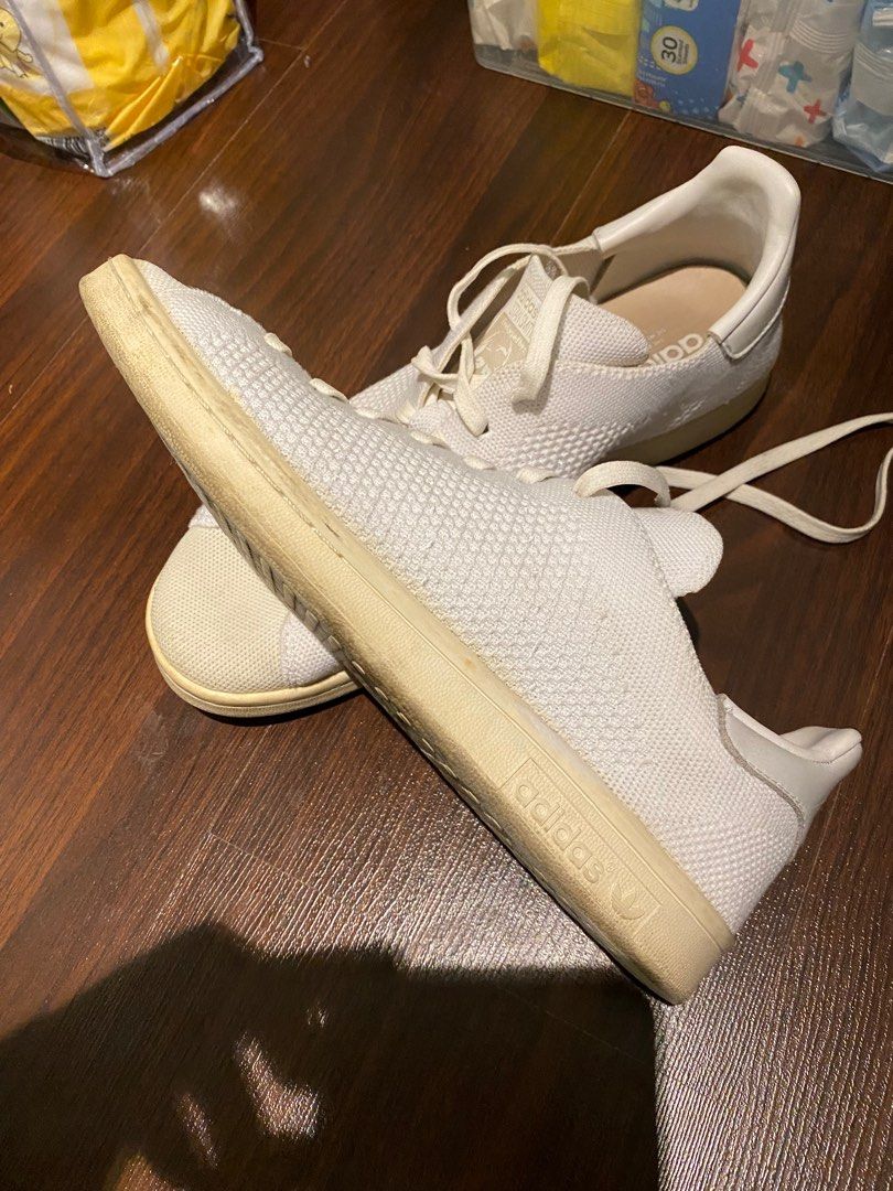 Adidas Stan Smith PrimeKnit white Men s Fashion Footwear