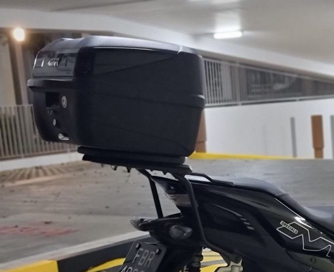 Aerox Back Rack Aerox rack, Motorcycles, Motorcycle Accessories on Carousell