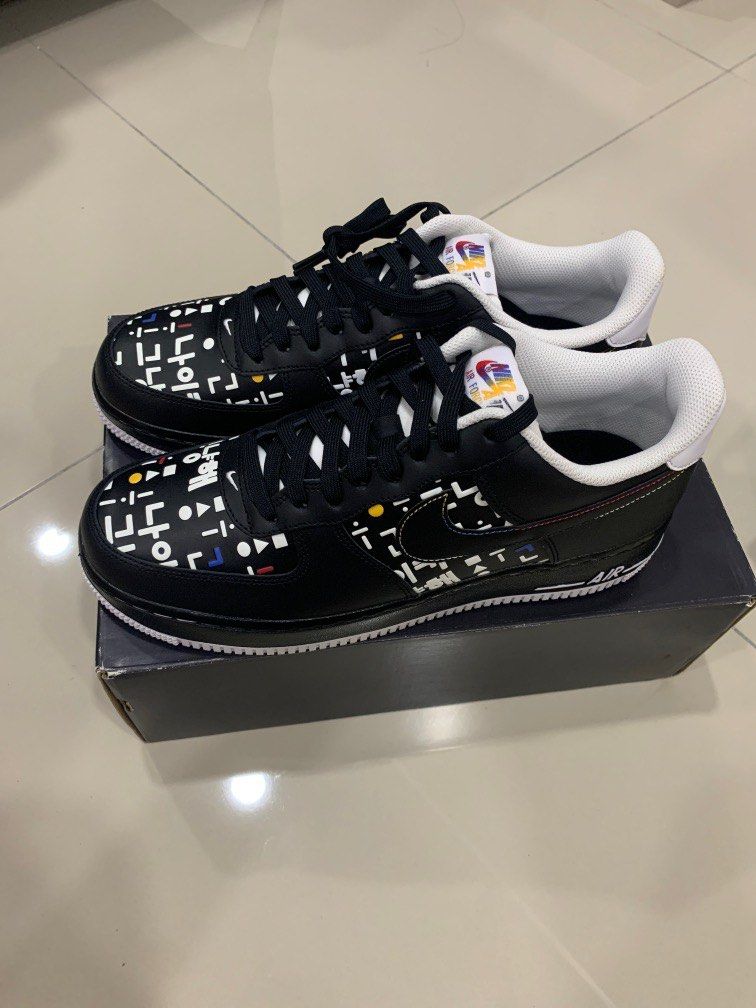 Air force 1 deals black uk 6.5