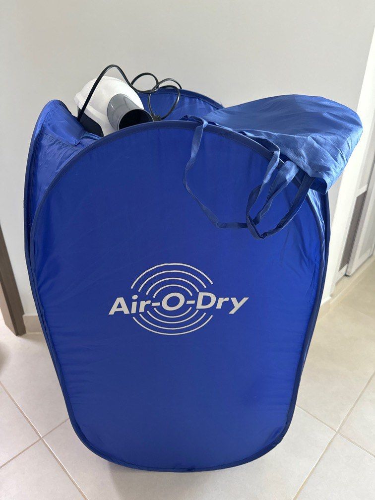 Air-O-Dry摺疊式熱力乾衣機, 家庭電器, 洗衣機及乾衣機- Carousell